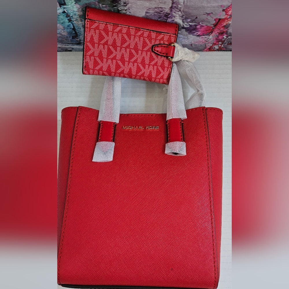 Michael Kors Bag/Crossbody & Wallet Set NWT - Picture 7 of 13